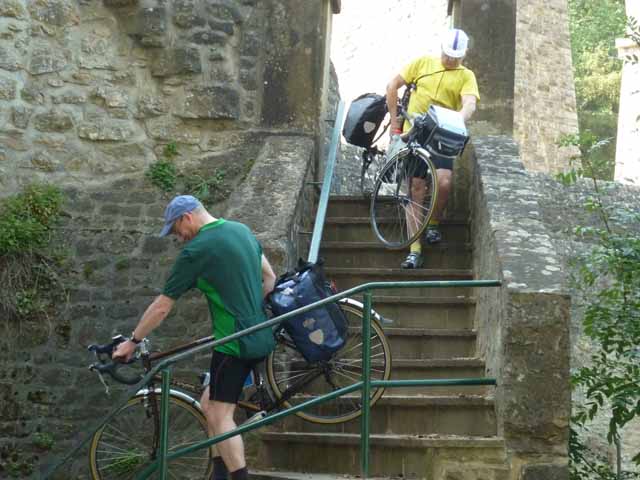 Luxembourg city walls