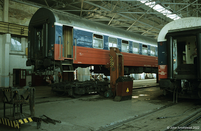 bogie-changing at Brest