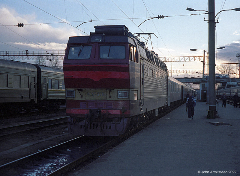 RZhD Class ChS4 at Brest, Belarus