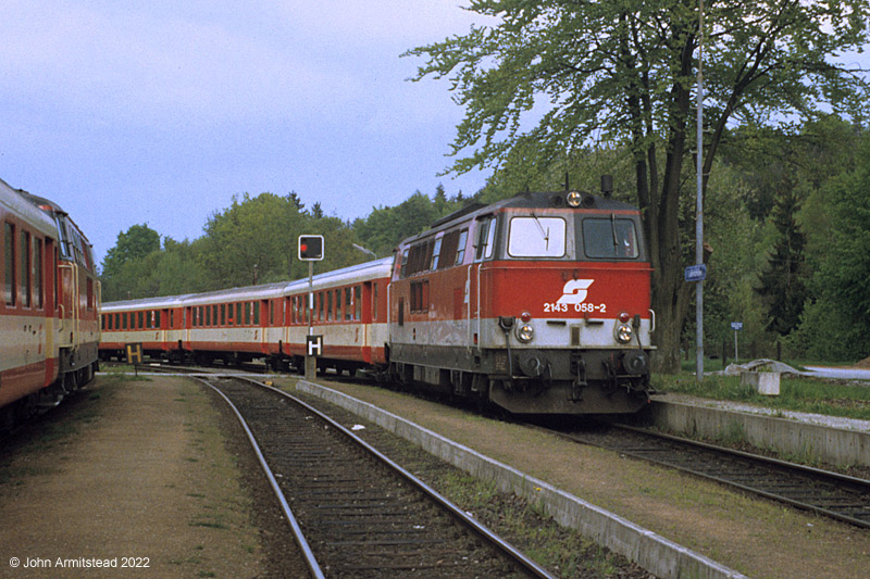 ÖBB Class 2143 at Laßnitzhöhe