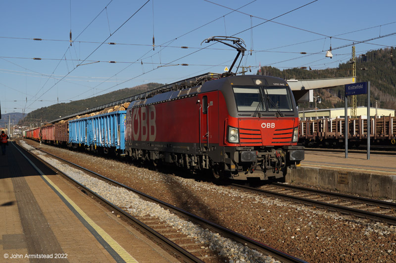 Class 1293 Vectron at Knittelfeld
