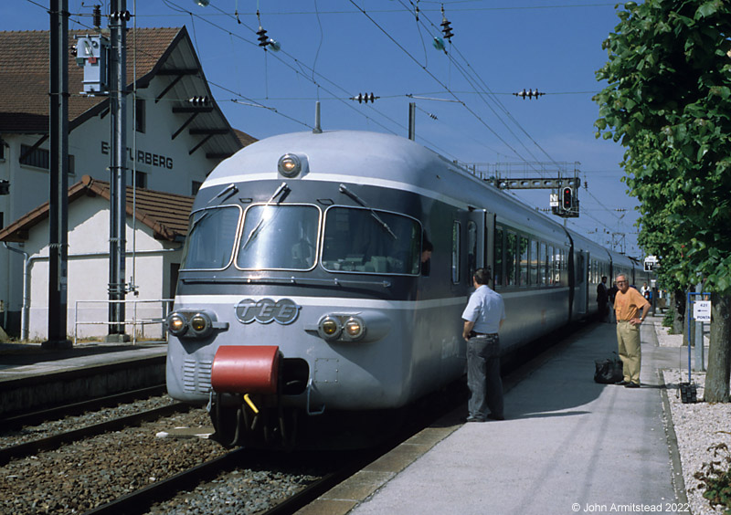 SBB RABe at Frasne