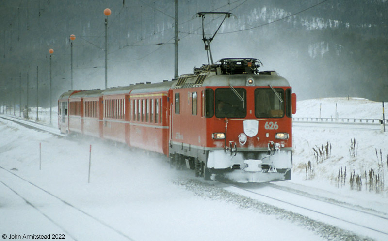 RhB Ge4/4 II at Samedan