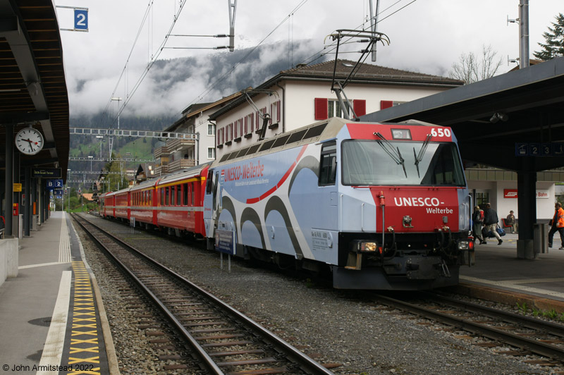 RhB Ge4/4 III at Klosters