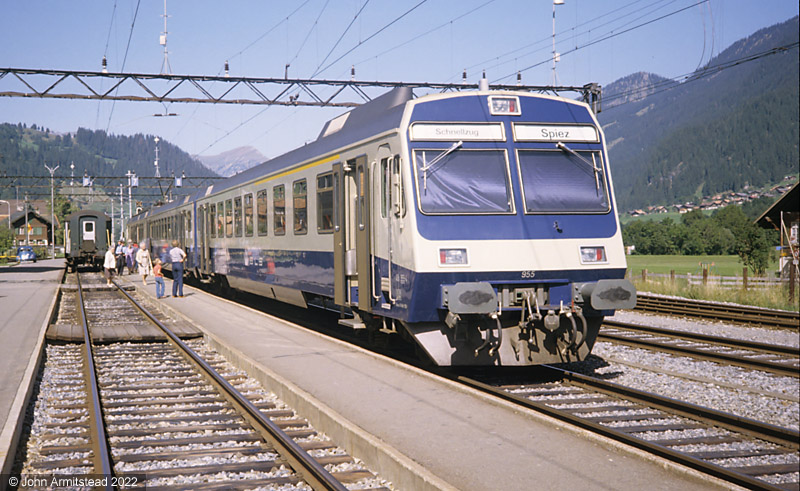 BLS unit at Zweisimmen