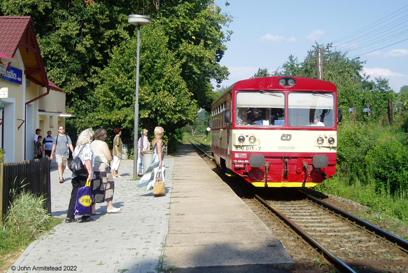 Class 810 at Domazlice