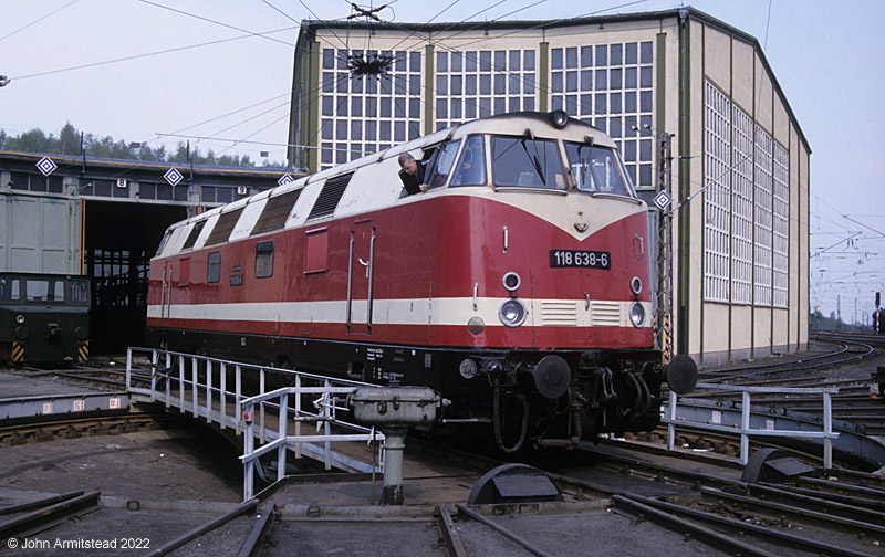 DR Class 118 at Blankenburg