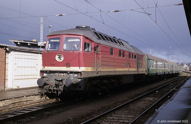 DR Class 132 at Rostock