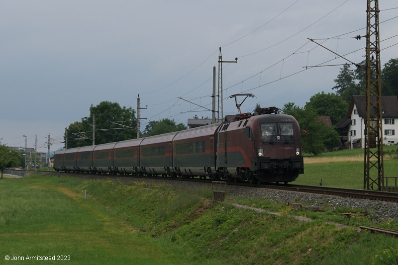 Class 1116 at Nendeln
