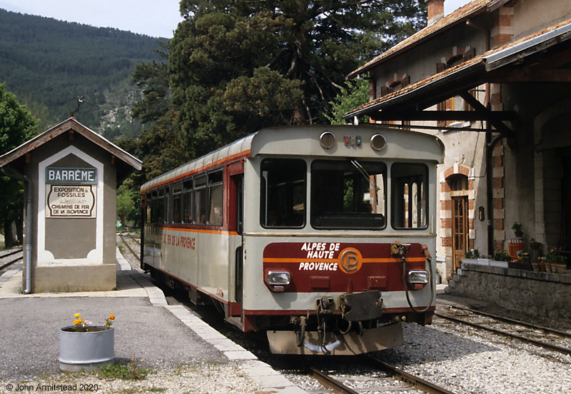 CP train at Barrême