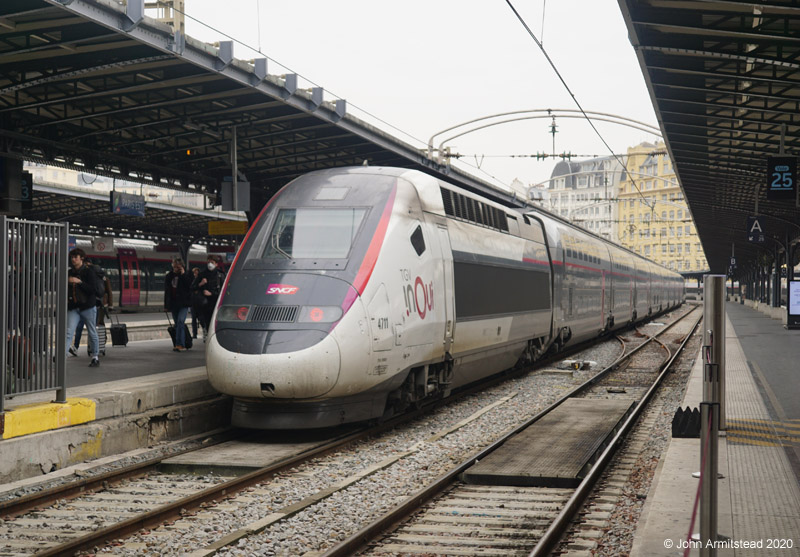 TGV at Paris Est