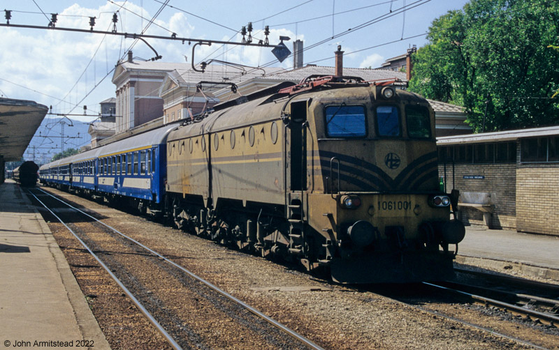 HZ Class 1 061 at Rijeka