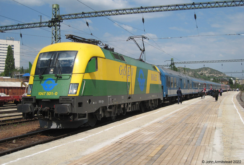 GySEV Class 1047 at Budapest Kelenföld