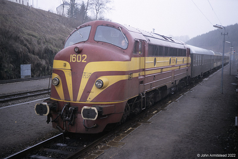 CFL Class 1600 at Troisvièrges