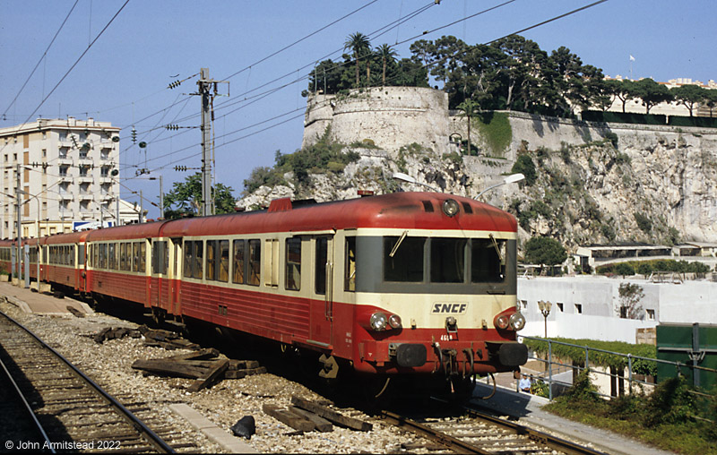 SNCF Class X4500 at Monaco