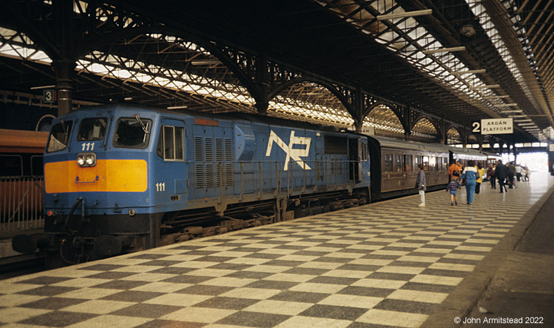 NIR 111 at Dublin Connolly