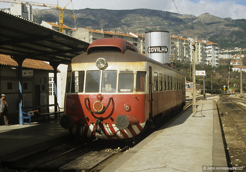 CP railcar at Covilhã