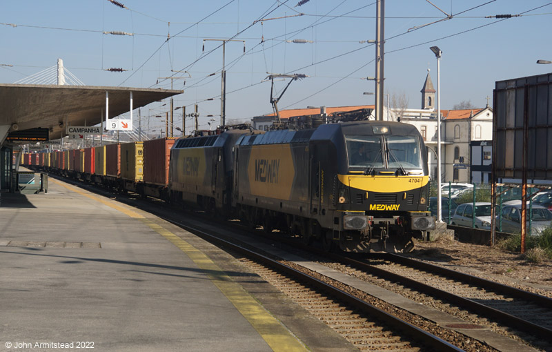Freight train at Porto C