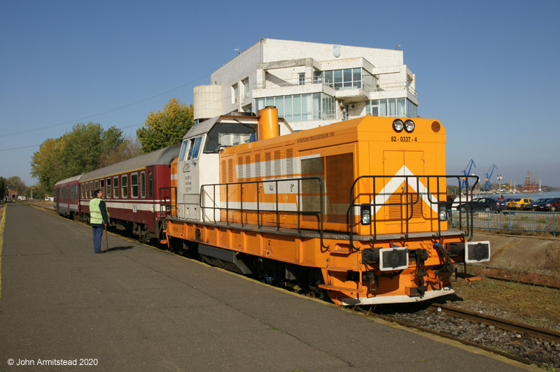 Class 82 at Tulcea