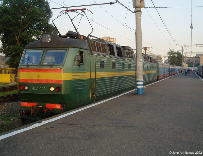 ChS7 at Moscow (Moskva Yaroslavskiy)