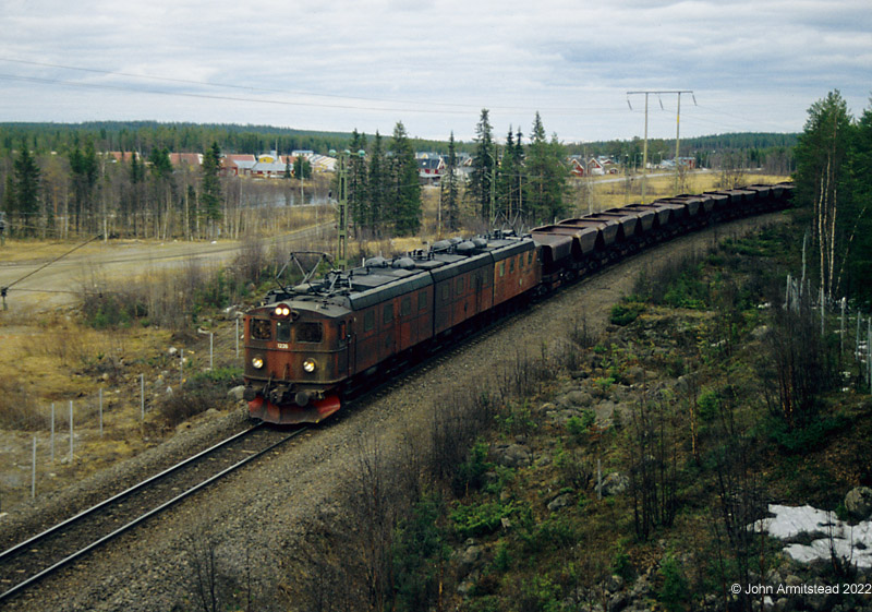 Ore train at Gällivare