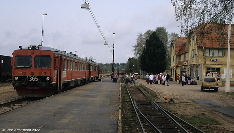 Inlandsbanan train at Sveg