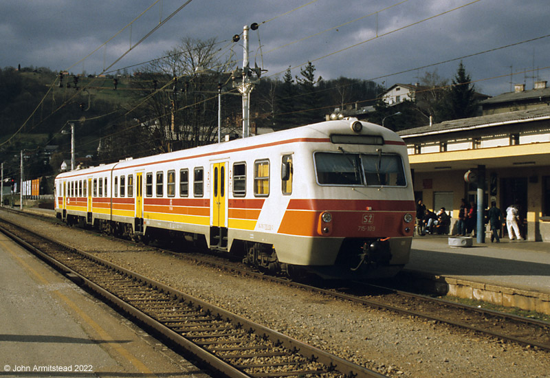 Class 715 at Sevnica