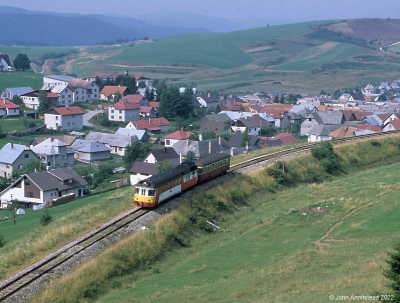 ZSR Class 851 at Telgárt