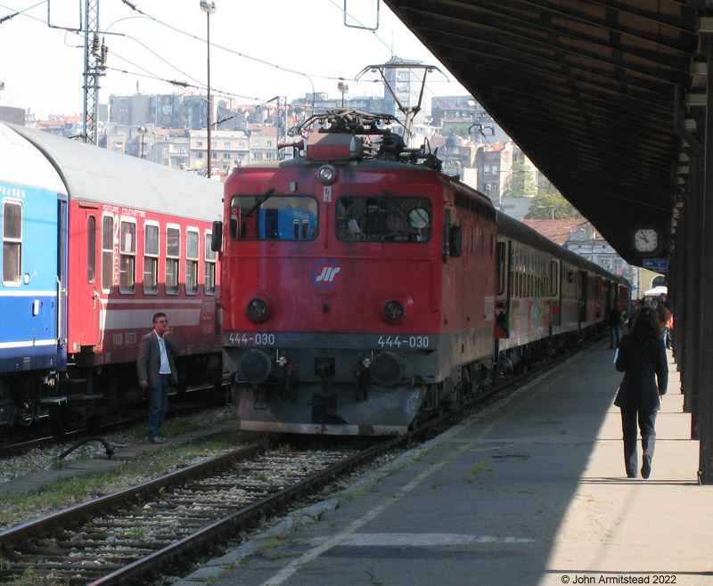 ŽS Class 444 at Beograd (Belgrade)