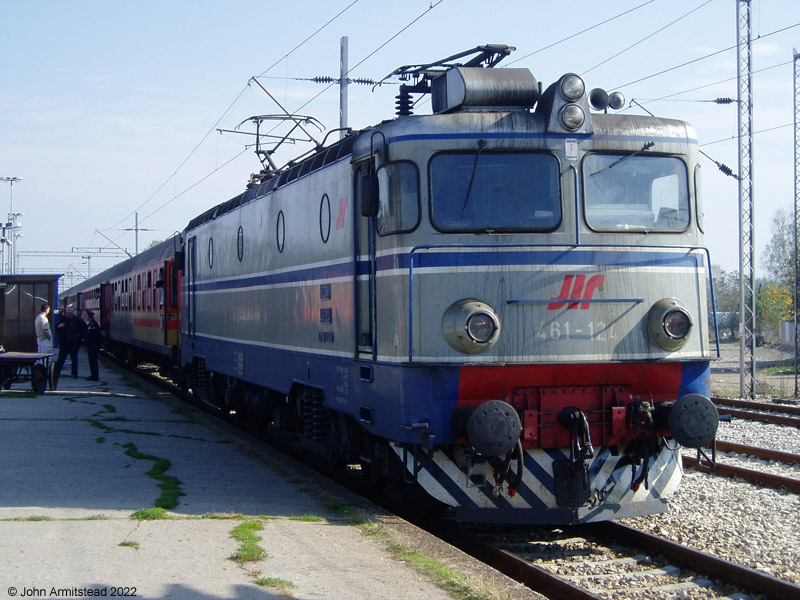 ŽS Class 461 at Valjevo