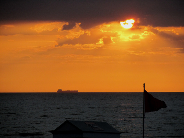 Sunset at Blankenberge