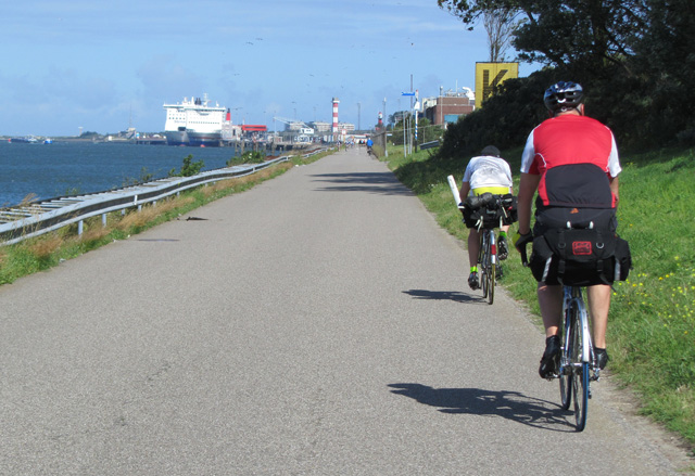 Approaching Hoek van Holland