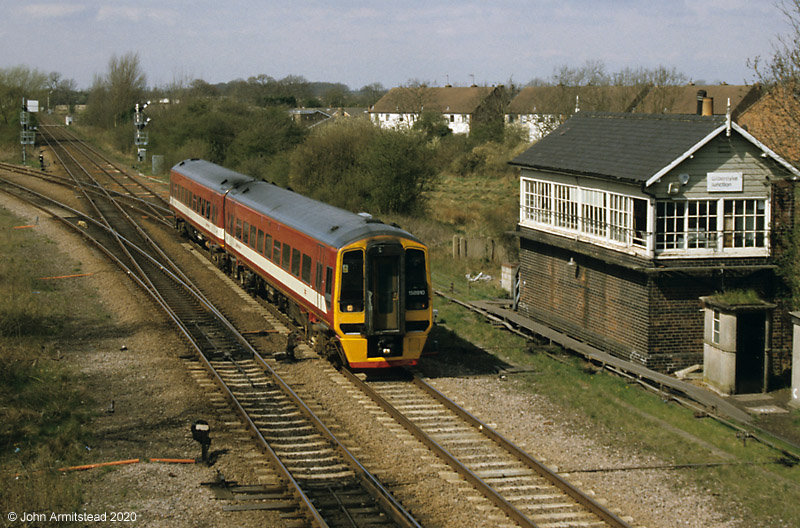 Class 158 at Gilberdyke