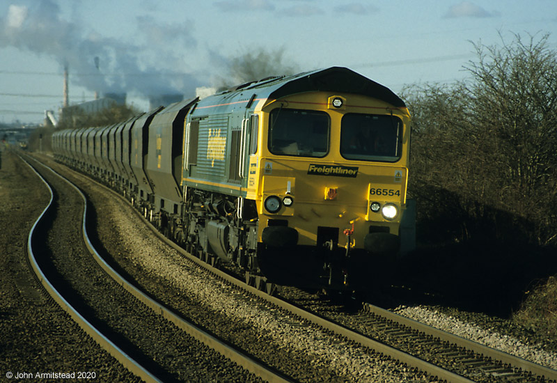 Class 66 at Whitley Bridge