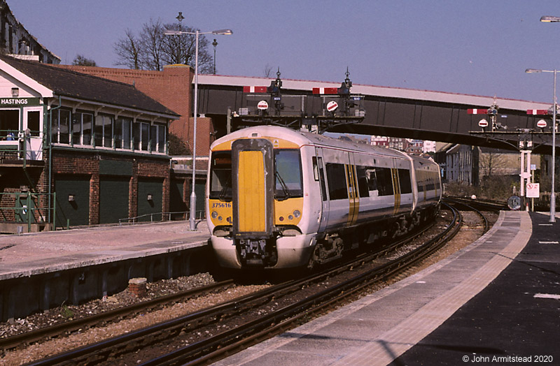 Class 375 at Hastings