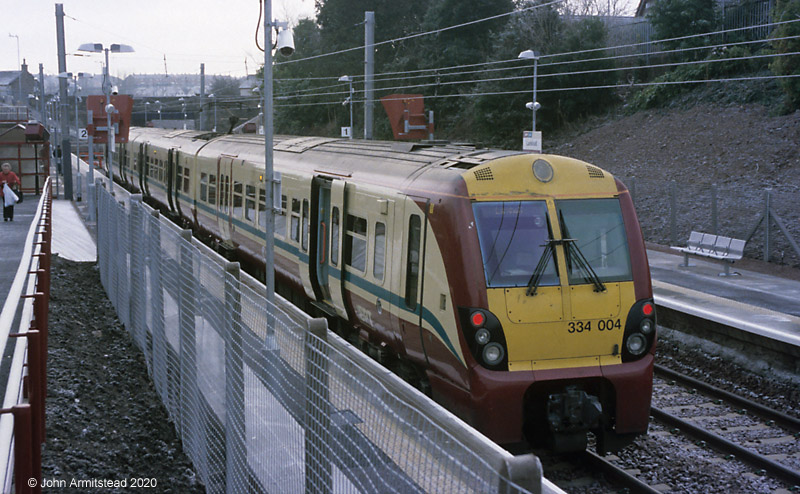 Class 334 at Larkhall