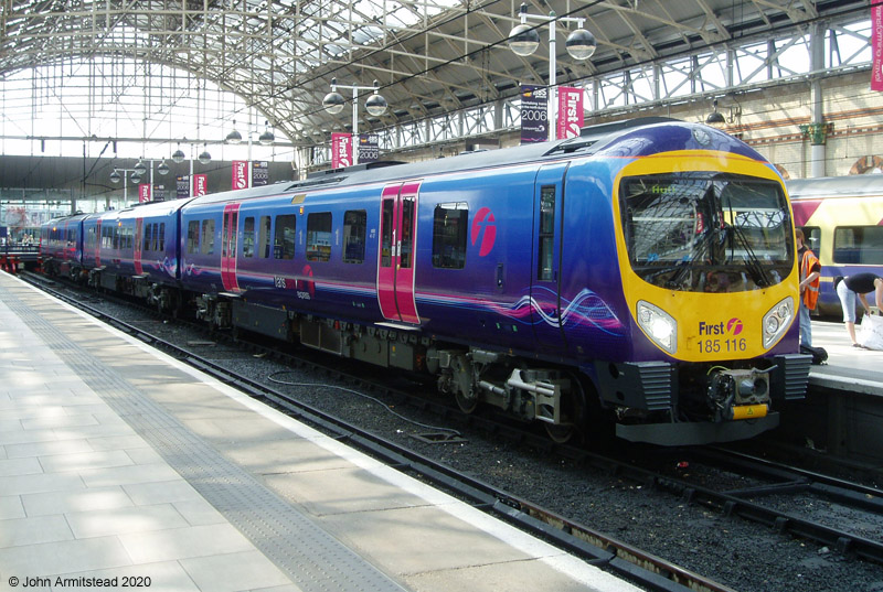 Class 185 at Manchester Piccadilly