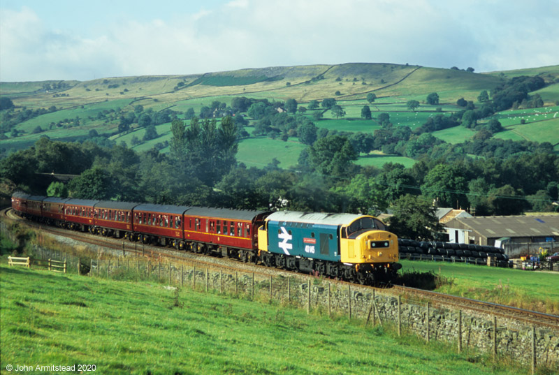 Class 40 40145, Chapel en le Frith