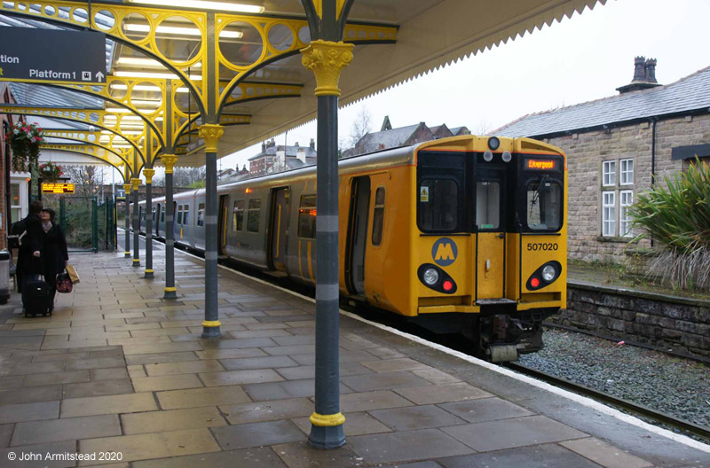 Class 507 at Ormskirk