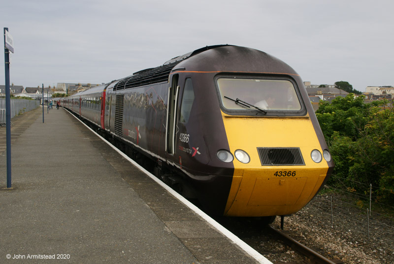 Arriva CrossCountry HST at Newquay