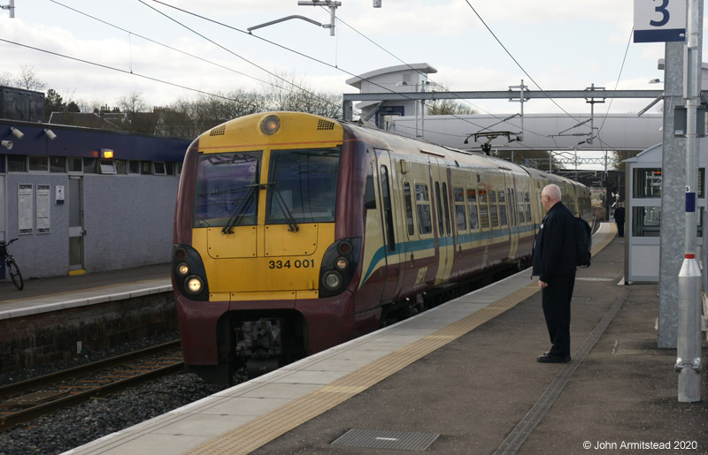 Class 334 at Airdrie