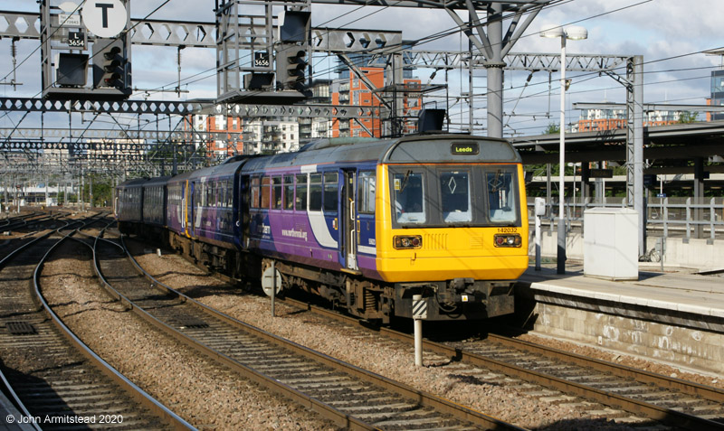 Class 142 at Leeds