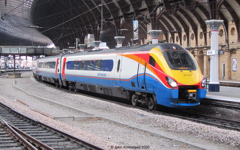 Class 222 at York