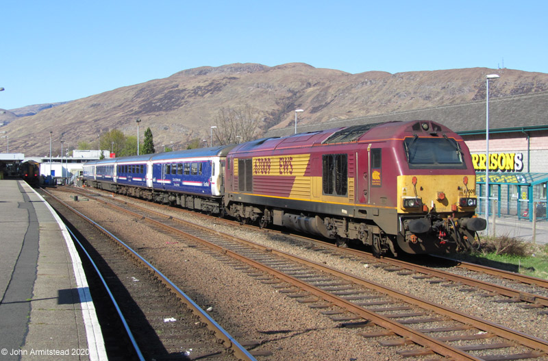 Class 67 at Fort William