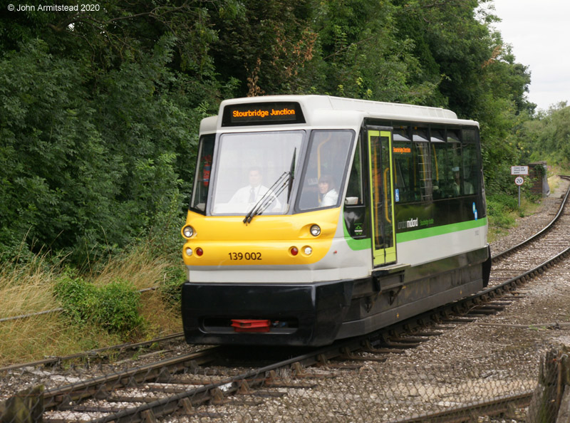 Class 139 at Stourbridge Junction