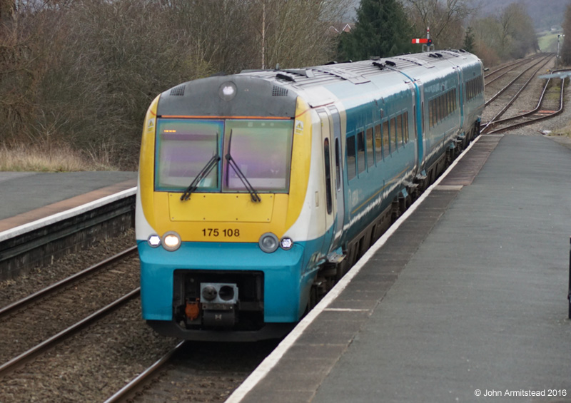 Class 175 at Craven Arms