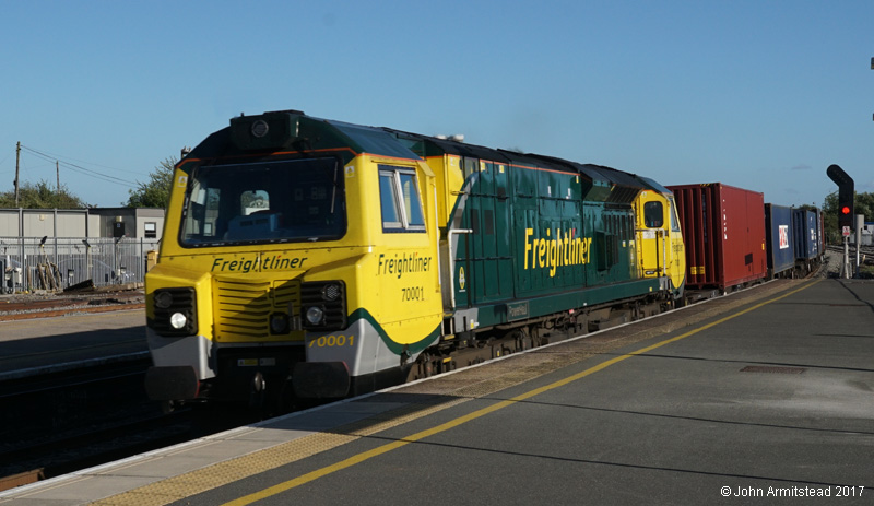 Class 70 at Banbury