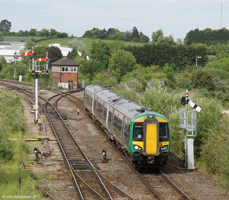 Class 172 at Droitwich Spa