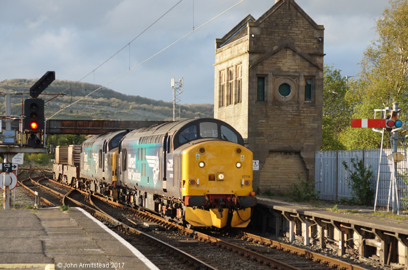 DRS Class 37 at Carnforth