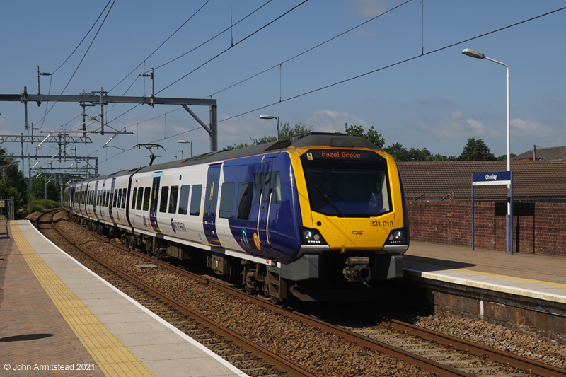 Northern Class 331 at Chorley